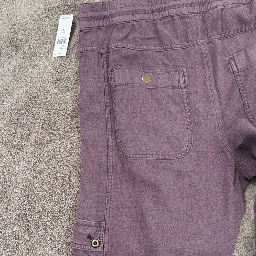 Anthropologie Mauve Jogger Pants - Picture 4 of 6